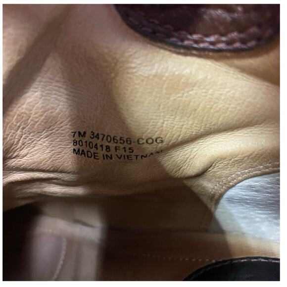 Frye Carson Leather Hidden Wedge Cognac Ankle Booties Size 7 - Picture 12 of 13